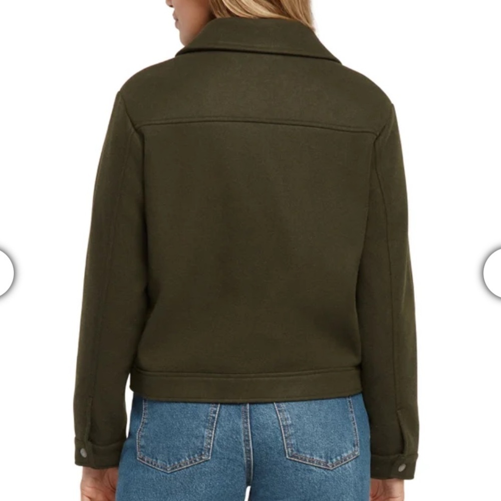 Banana Republic Women's Dark Green Utility Jacket size XL - Picture 3 of 16